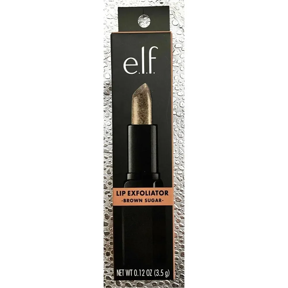 New in Box ELF Lip Exfoliator Cosmetics Brown Sugar .12oz 82510 Ships Fast